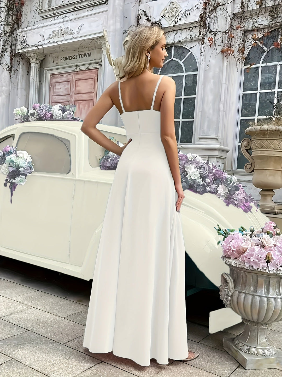 Isla | Ein-Schulter-Kleid mit Raffungen