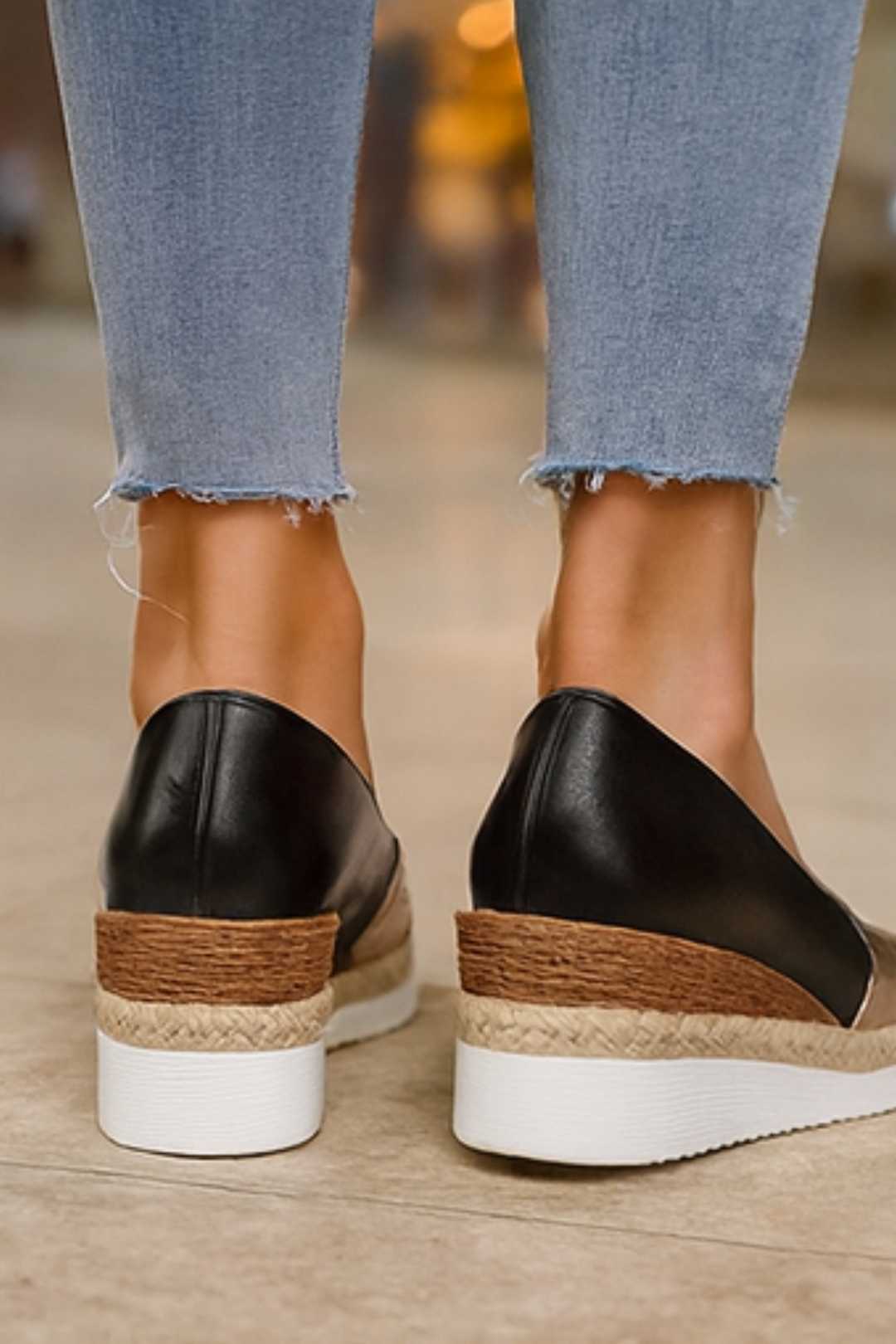 Marta Mokassins - Schwarz