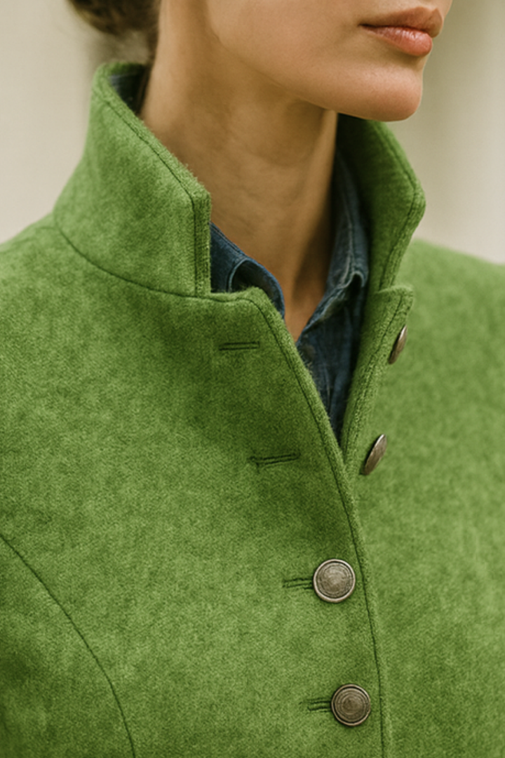 Valerie | Cardigan mit Hohem Kragen