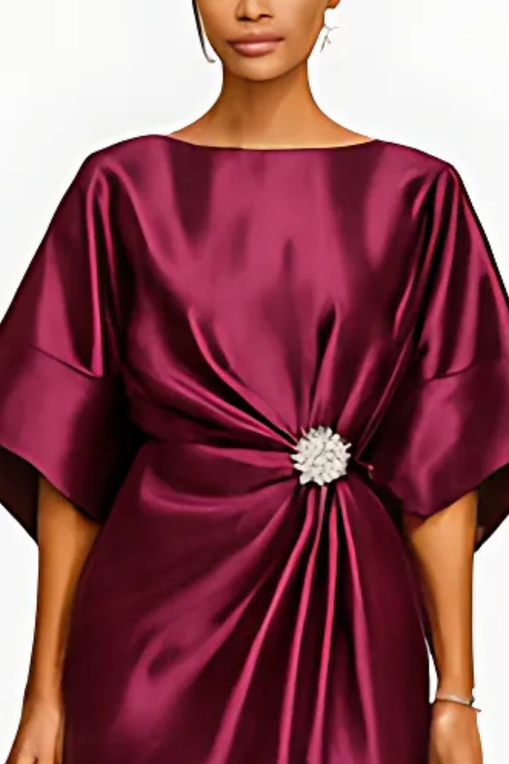 Anne Langes Abendkleid - Rot