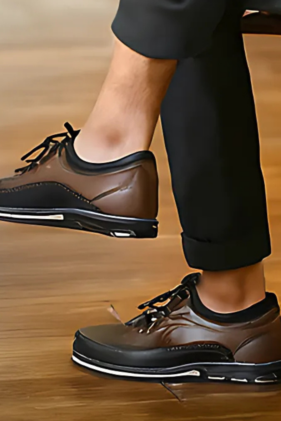 Bertholdt Eleganter Herrenschuh für Alltag & Komfort - Braun