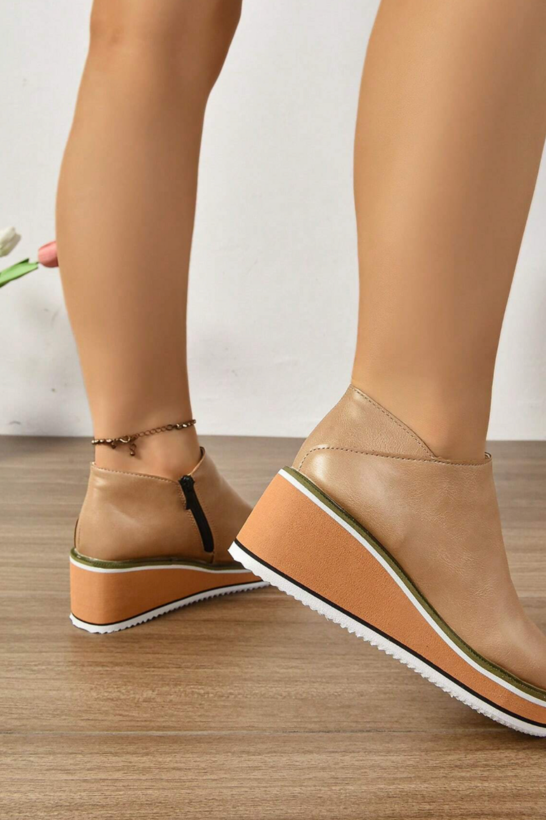 Trinity Stiefel - Beige