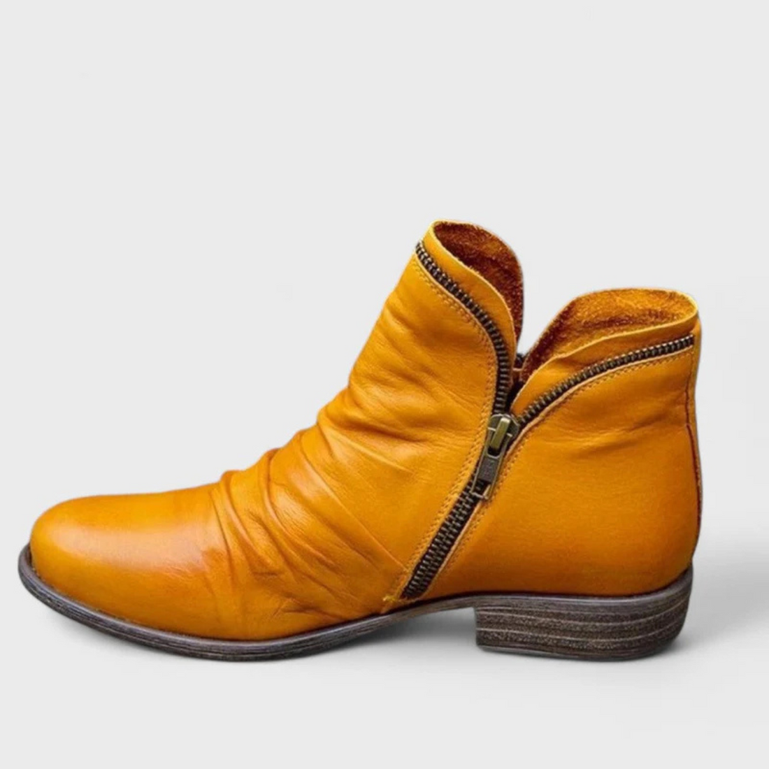 Keisha Orthopädische Ankle Boots - Gelb