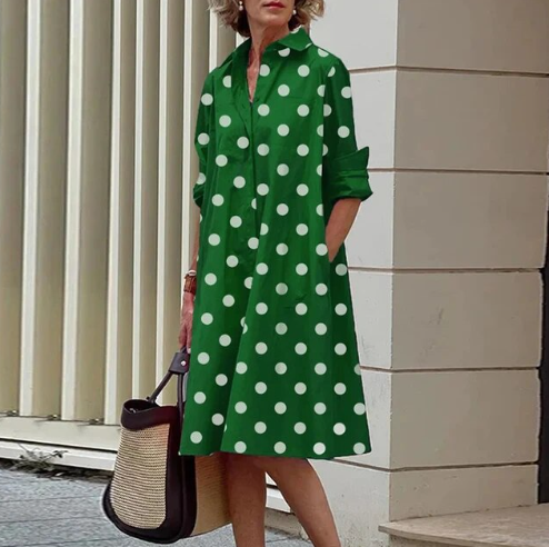 Schlichtes Hemdkleid für Damen