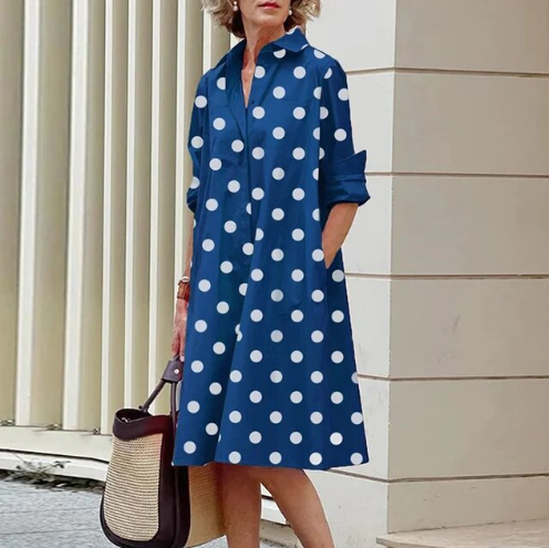 Schlichtes Hemdkleid für Damen