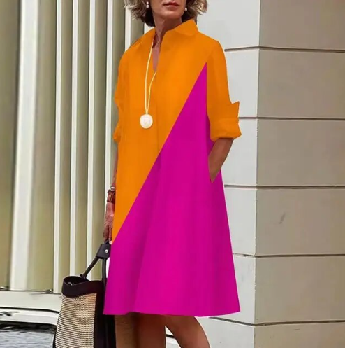 Schlichtes Hemdkleid für Damen