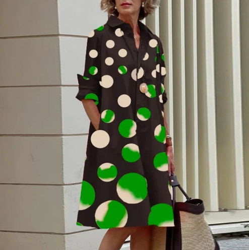 Schlichtes Hemdkleid für Damen
