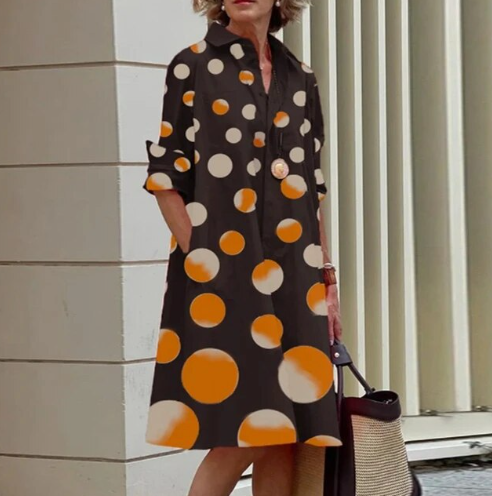 Schlichtes Hemdkleid für Damen