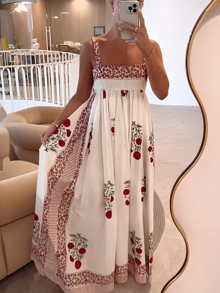 Rosa Printed Maxi Dress