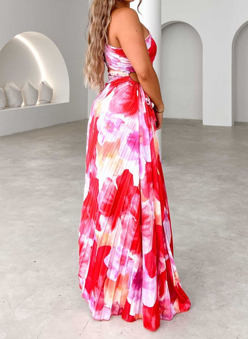 Katie – Sommerkleid mit Falten (Fast ausverkauft)