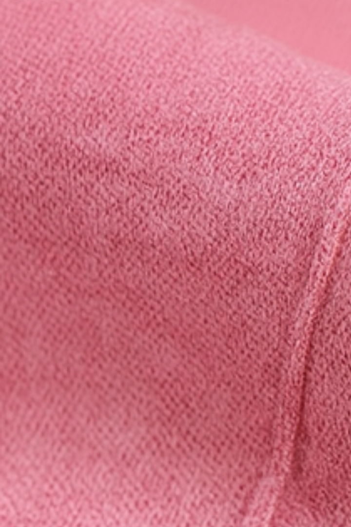 Alie Zweiteiler mit Rundhals & Langarm - Rosa