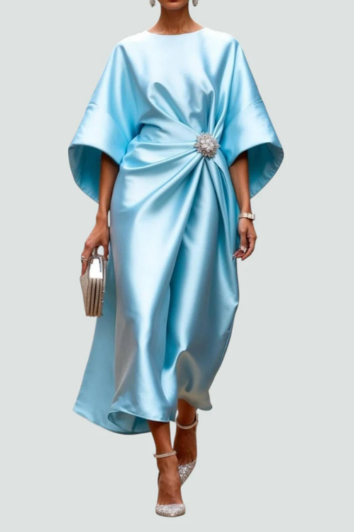 Anne Langes Abendkleid - Minze