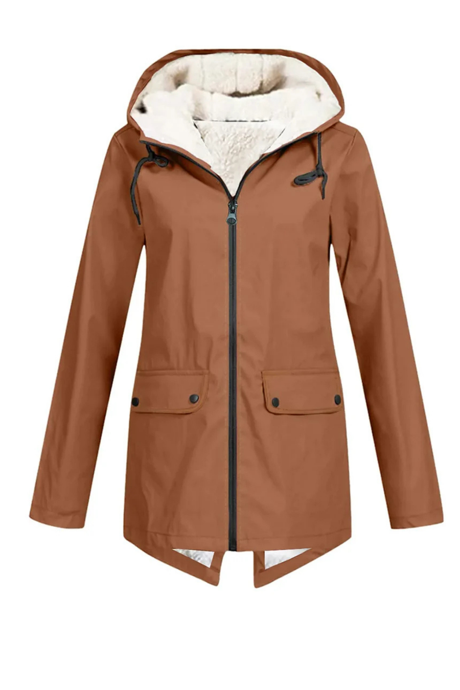 Pauline Waterproof Windproof Rain Jacket for All Seasons