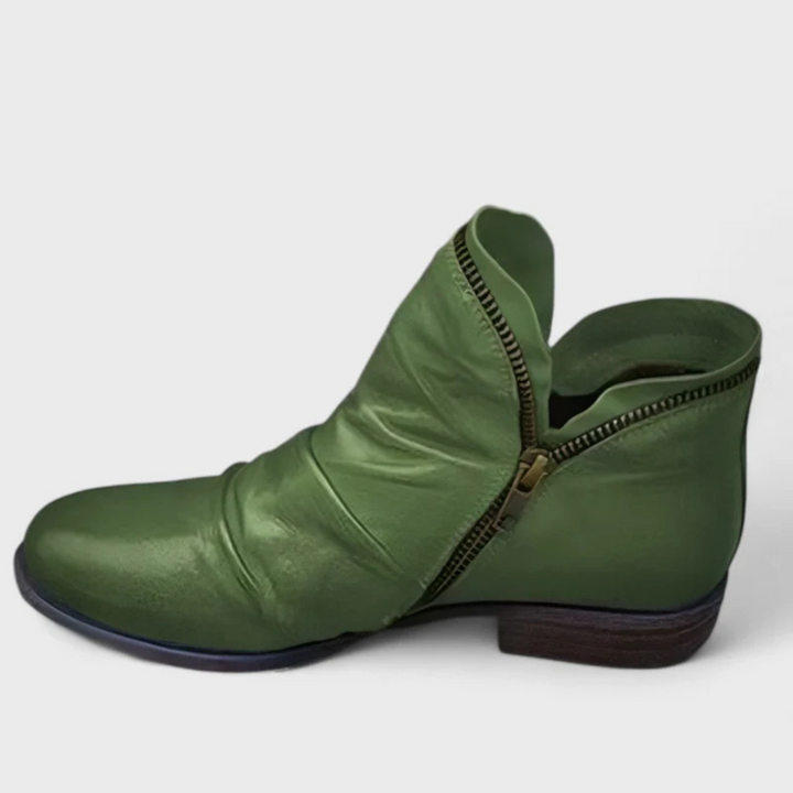 Keisha Orthopädische Ankle Boots - Grün