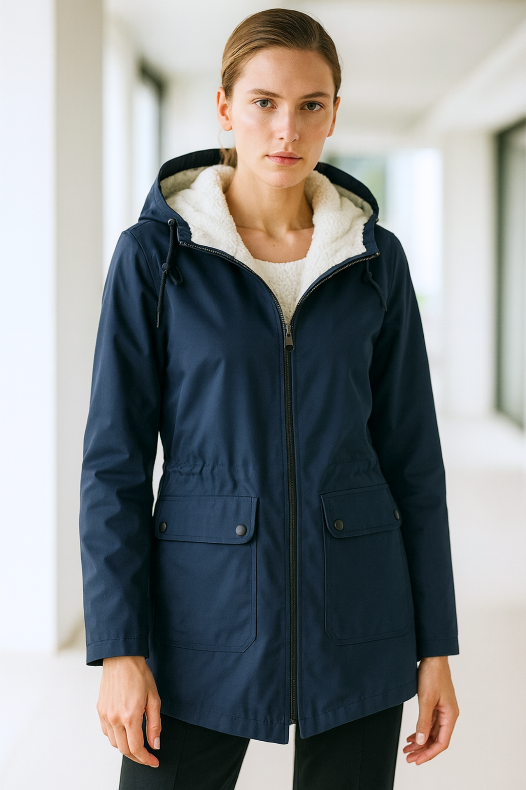 Pauline | Wasserdichte & Winddichte Regenjacke