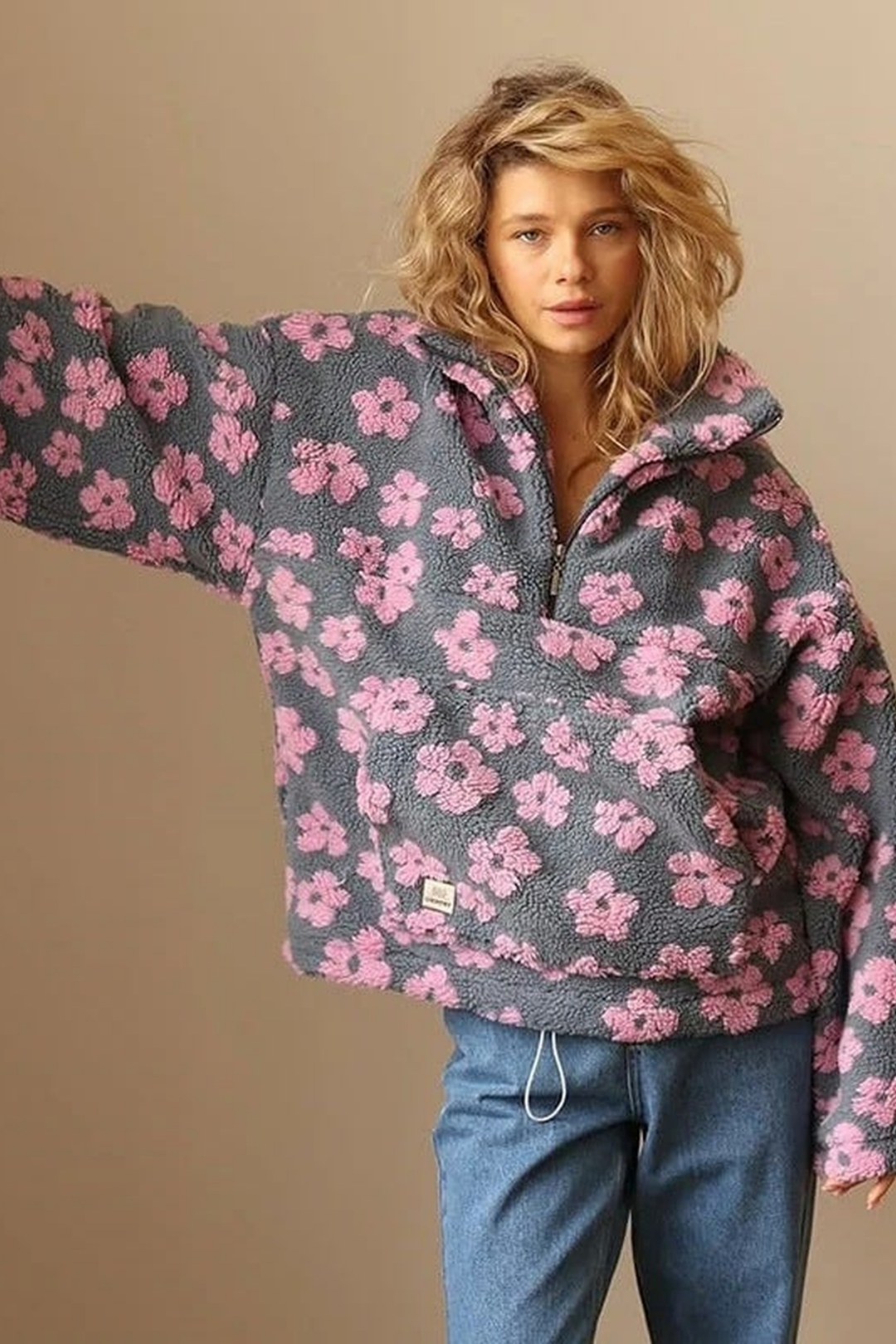 Penny | Floraler Strickpullover