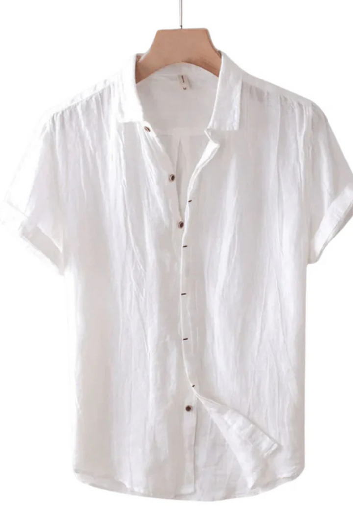 Clifford Leinenhemd - Weiß