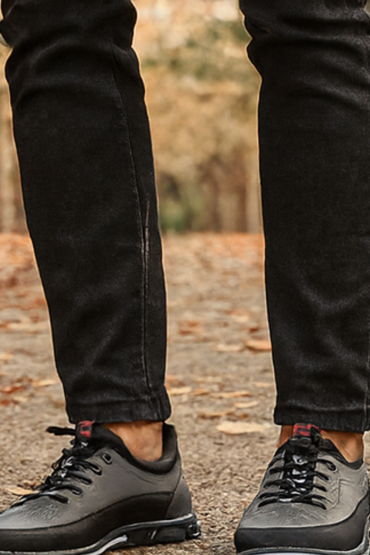 Bertholdt Eleganter Herrenschuh für Alltag & Komfort - Grau