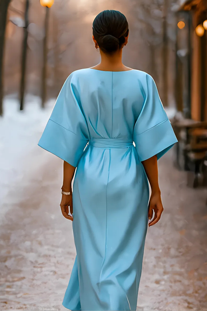 Anne Langes Abendkleid - Minze