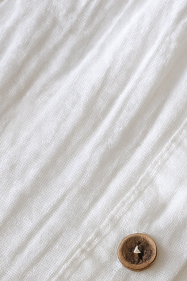 Clifford Leinenhemd - Weiß