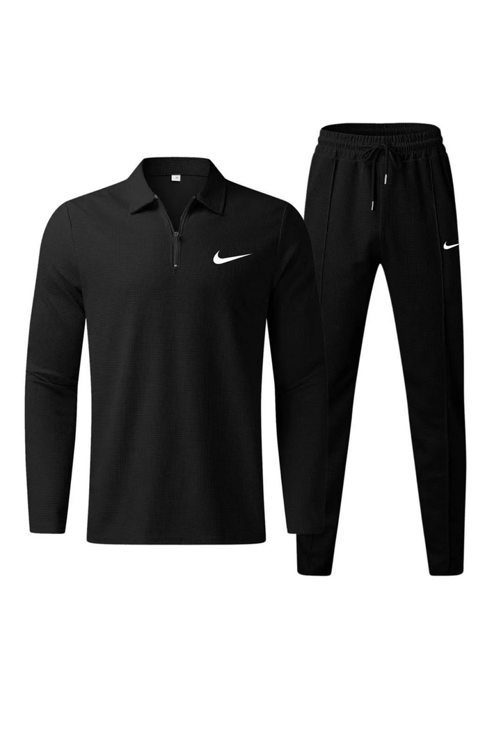 Jhanrik | Zweiteiliges Polo-Sweatsuit-Set für Herren