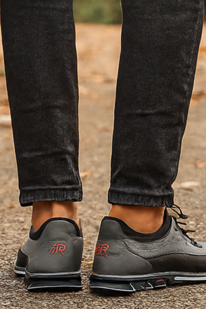 Bertholdt Eleganter Herrenschuh für Alltag & Komfort - Grau