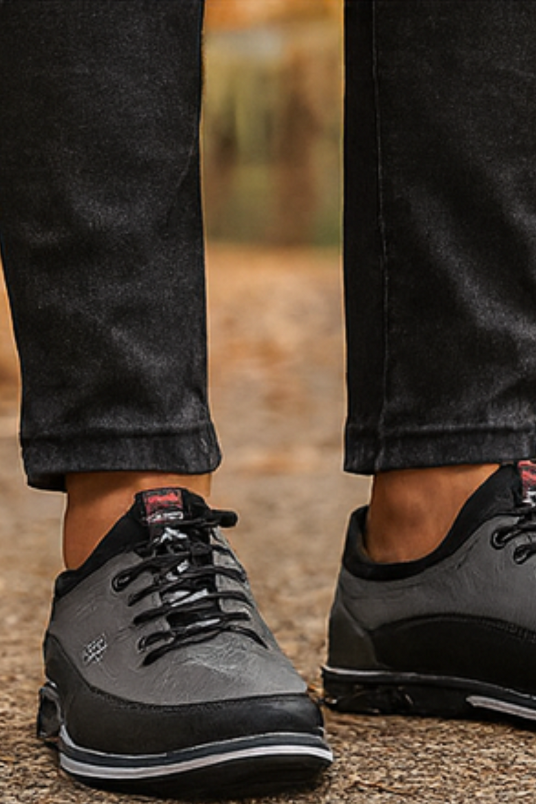 Bertholdt Eleganter Herrenschuh für Alltag & Komfort - Grau