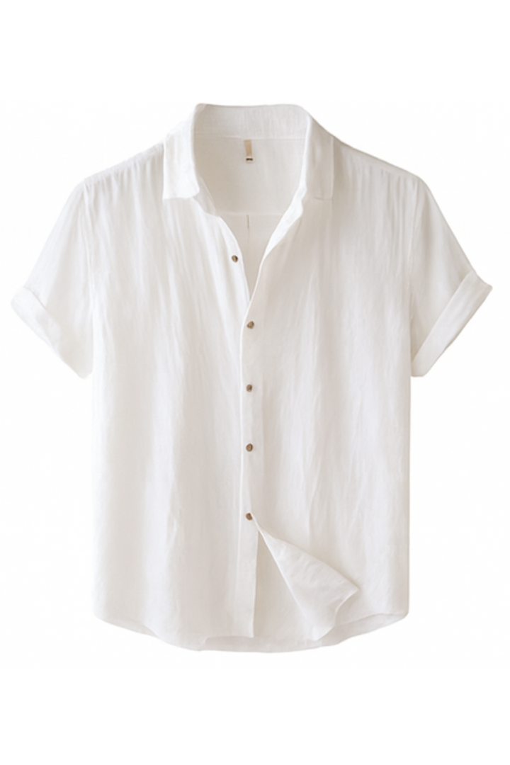 Clifford Leinenhemd - Weiß