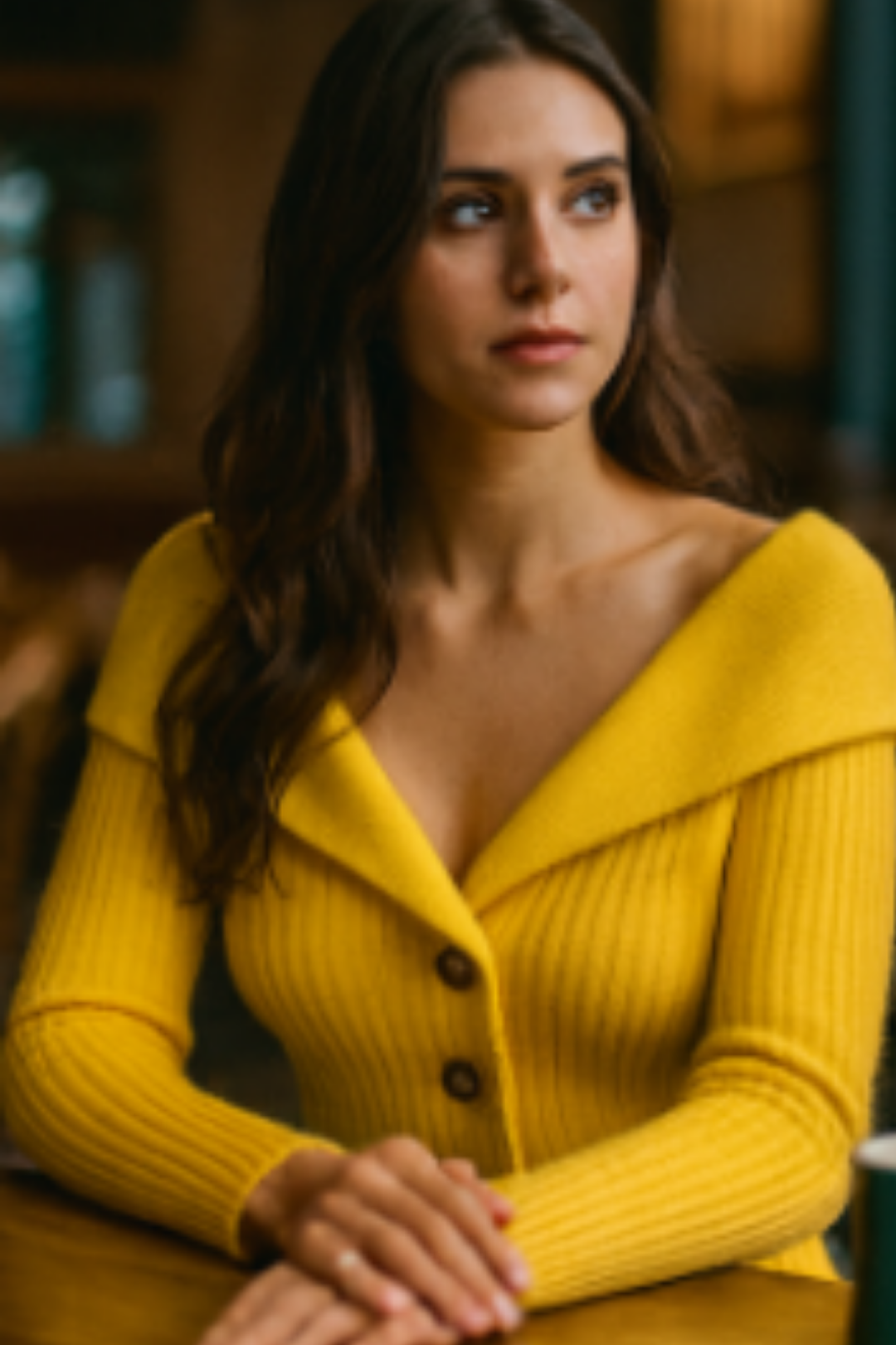 Elizah Pullover - Gelb