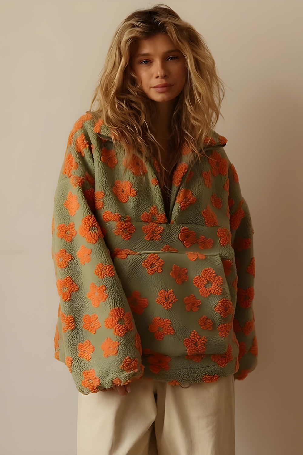 Penny | Floraler Strickpullover
