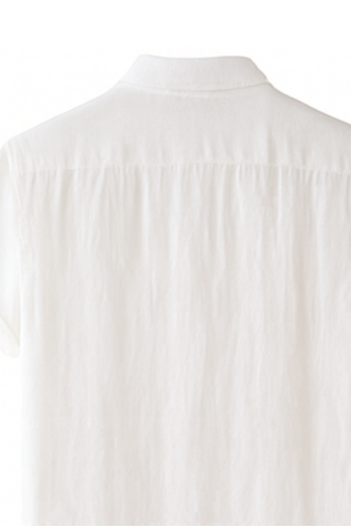 Clifford Leinenhemd - Weiß