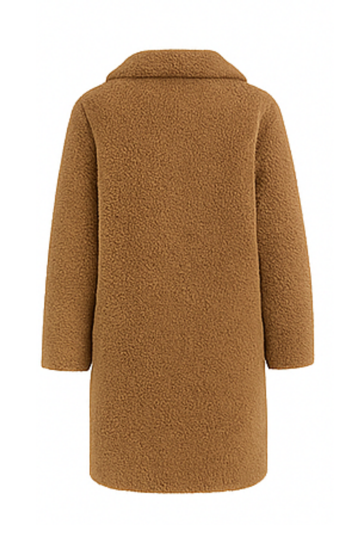 Jess Teddy Mantel - Khaki