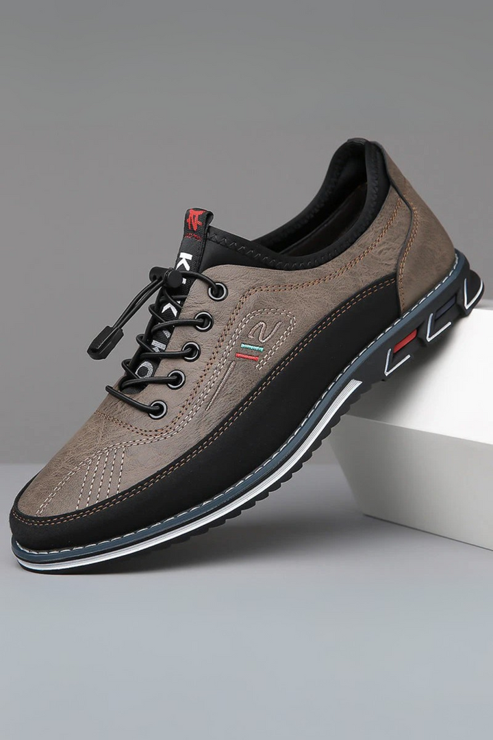 Bertholdt Eleganter Herrenschuh für Alltag & Komfort - Kastanie