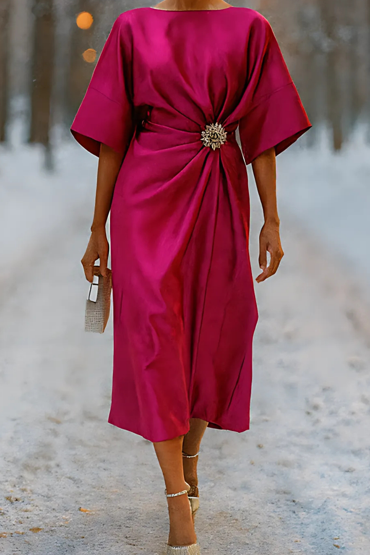 Anne Langes Abendkleid - Rosa