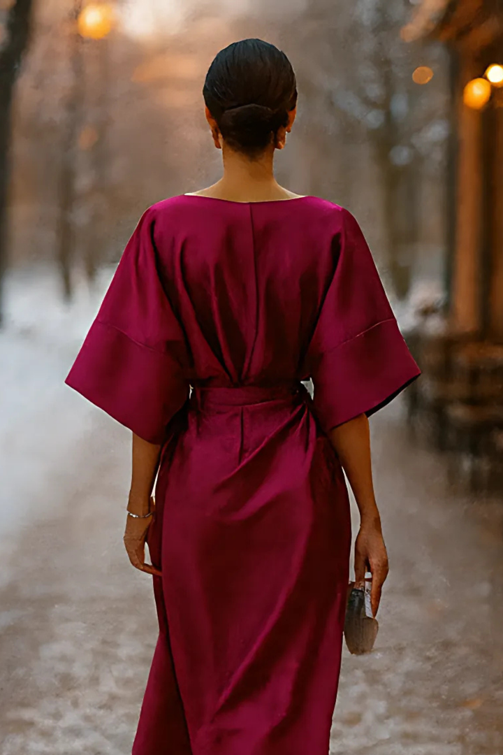 Anne Langes Abendkleid - Rosa