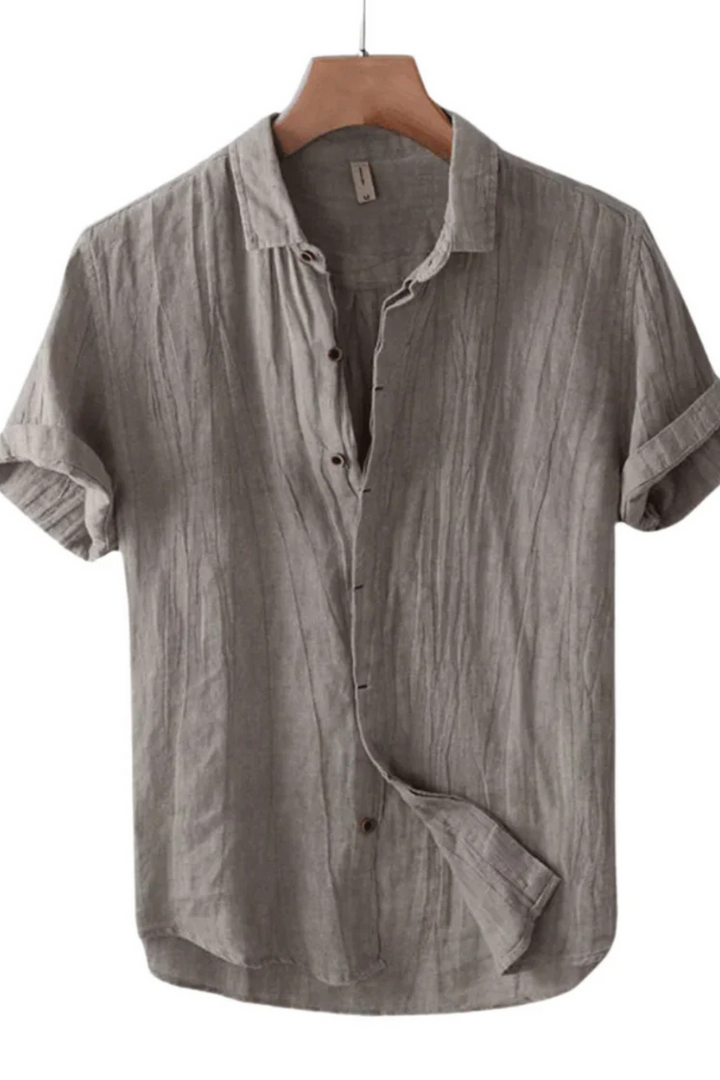 Clifford Leinenhemd - Grau