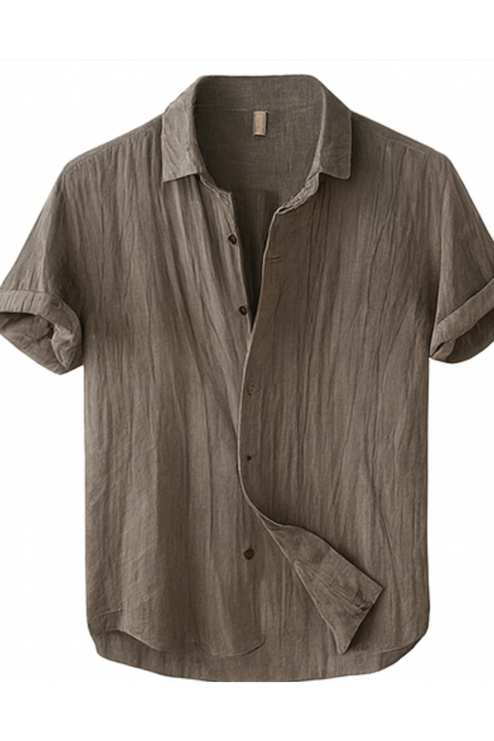 Clifford Leinenhemd - Grau