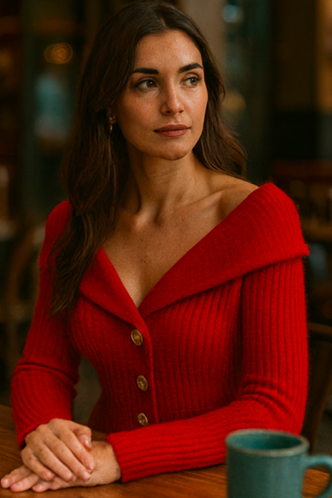 Elizah Pullover - Rot