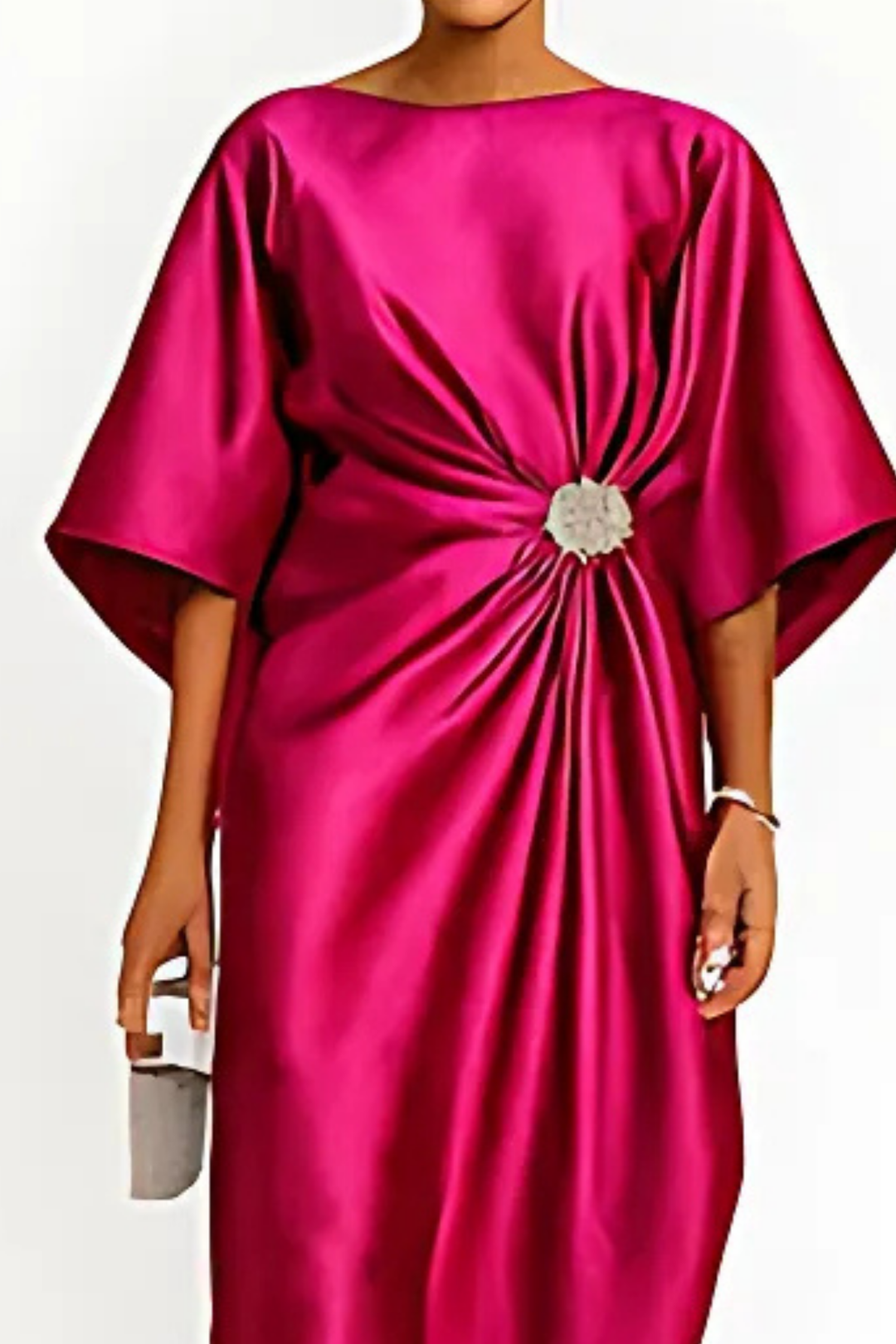 Anne Langes Abendkleid - Rosa