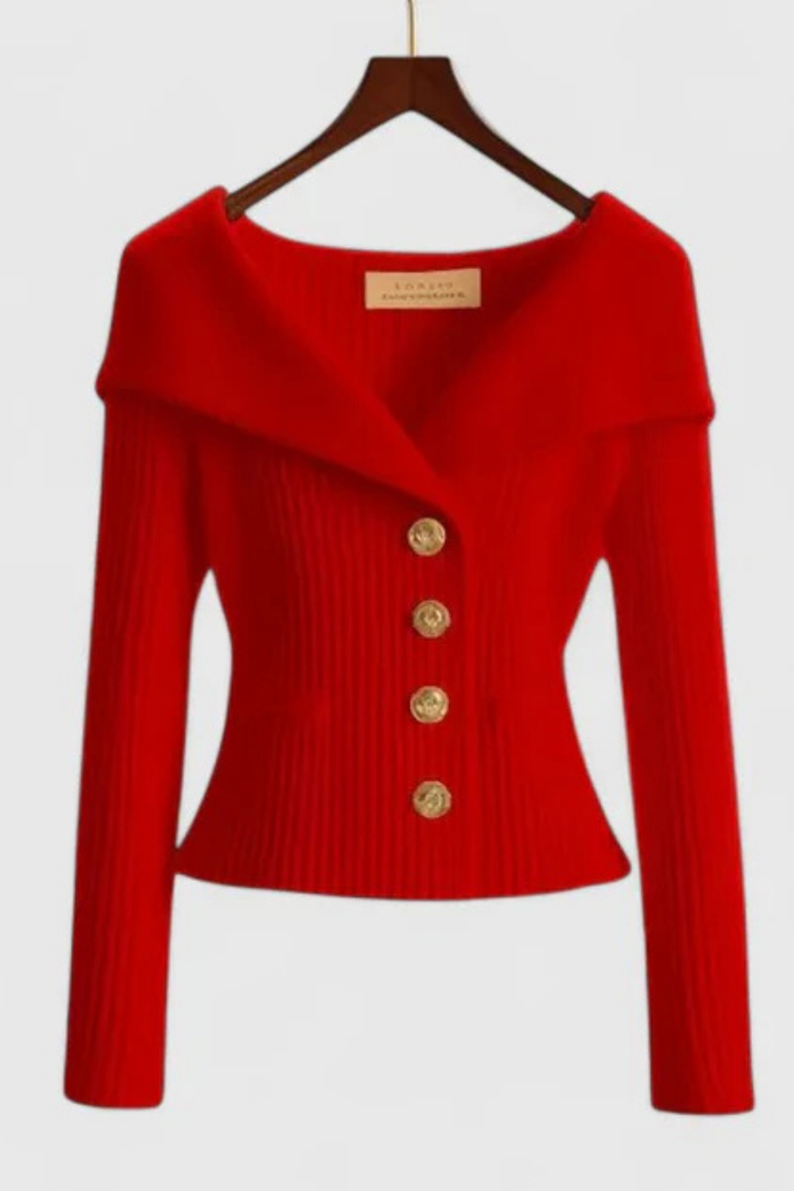 Elizah Pullover - Rot