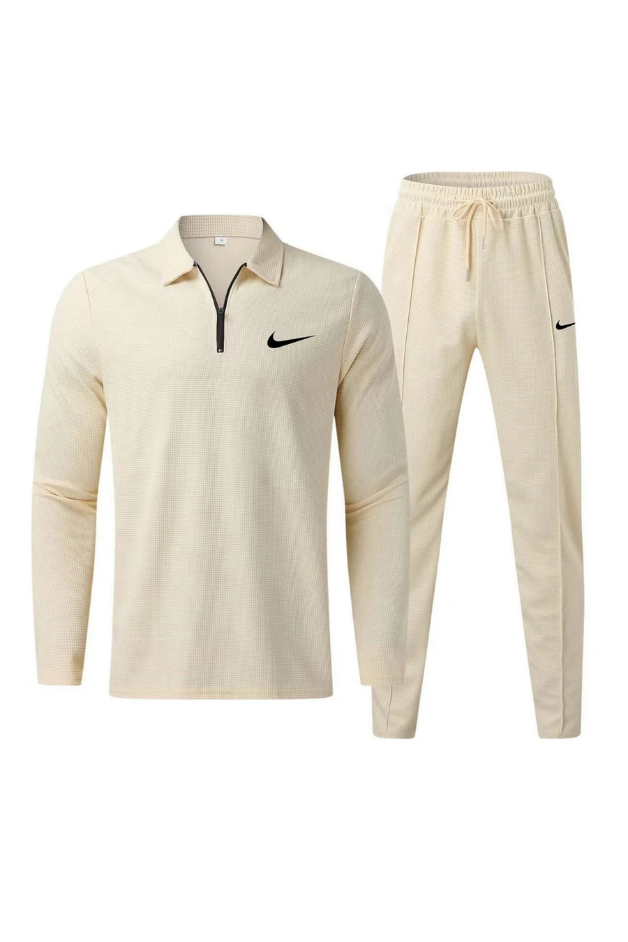 Jhanrik Matching Two-Piece Polo Sweatsuit Set Premium Set