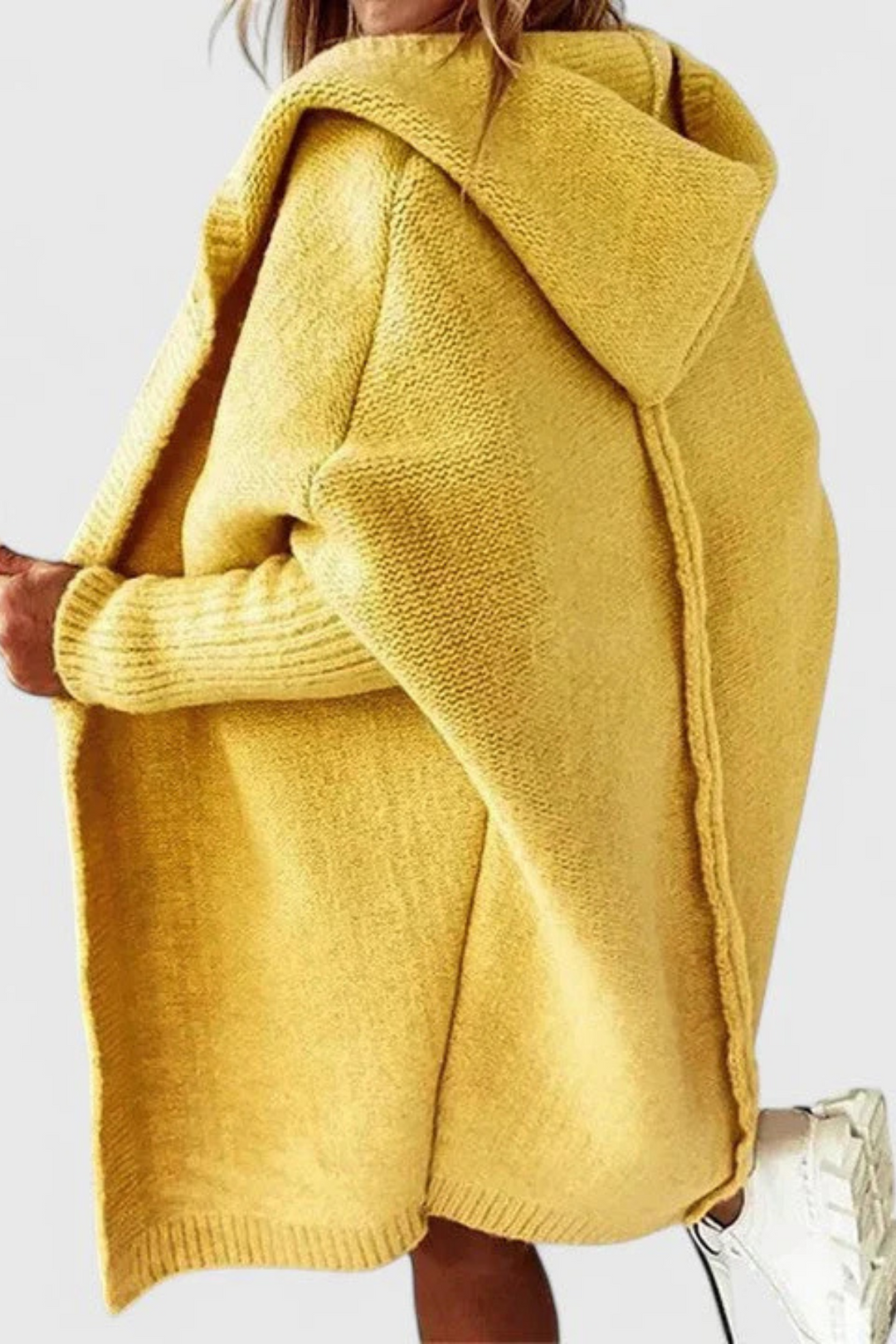 Darienne Komfortabler Cardigan - Gelb