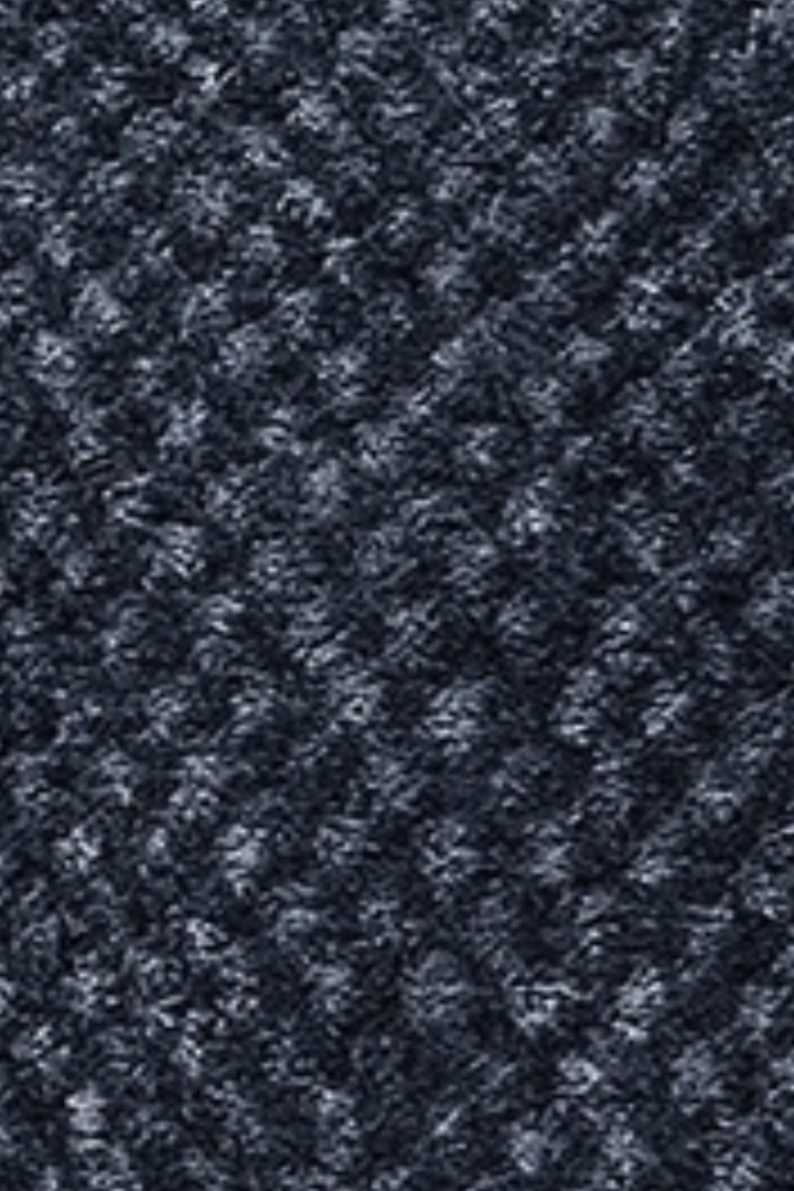 Gerald Strickweste mit Reißverschluss - Blau