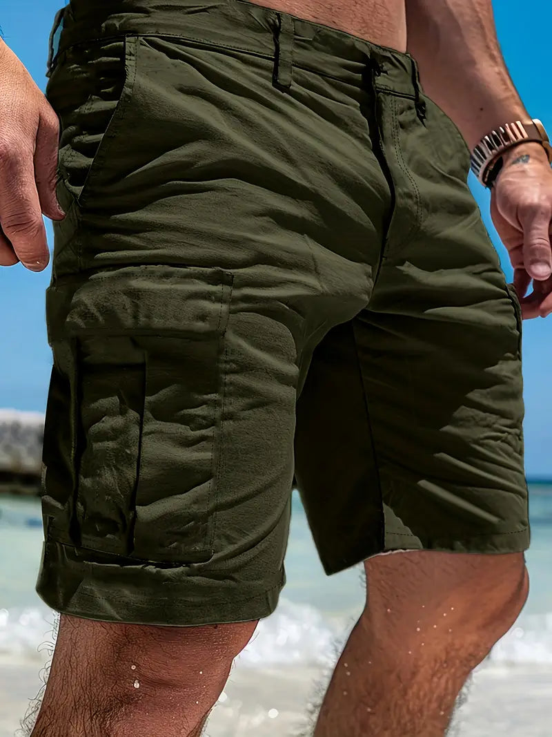 Noel Cargo-Shorts für Herren - Grün