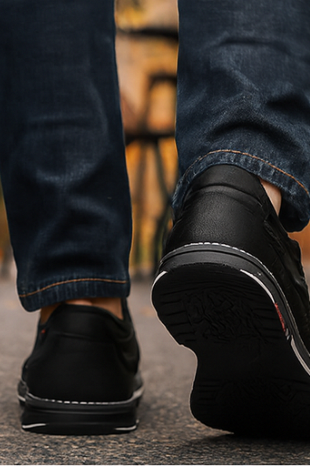 Bertholdt Eleganter Herrenschuh für Alltag & Komfort - Schwarz