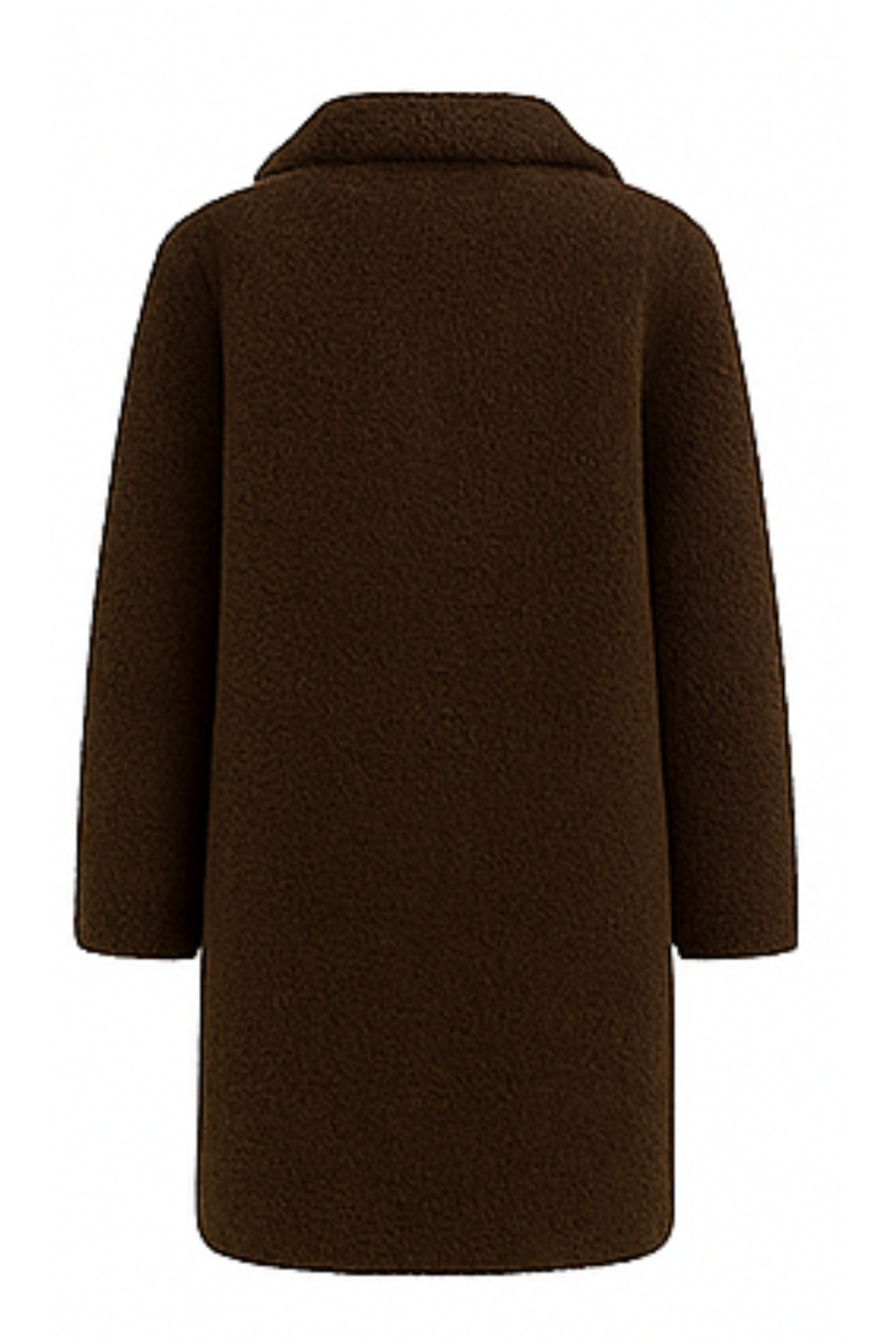 Jess Teddy Mantel - Dunkelbraun