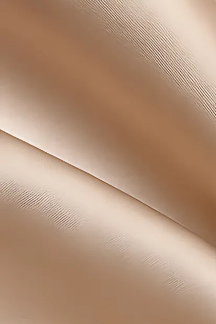 Anne Langes Abendkleid - Beige