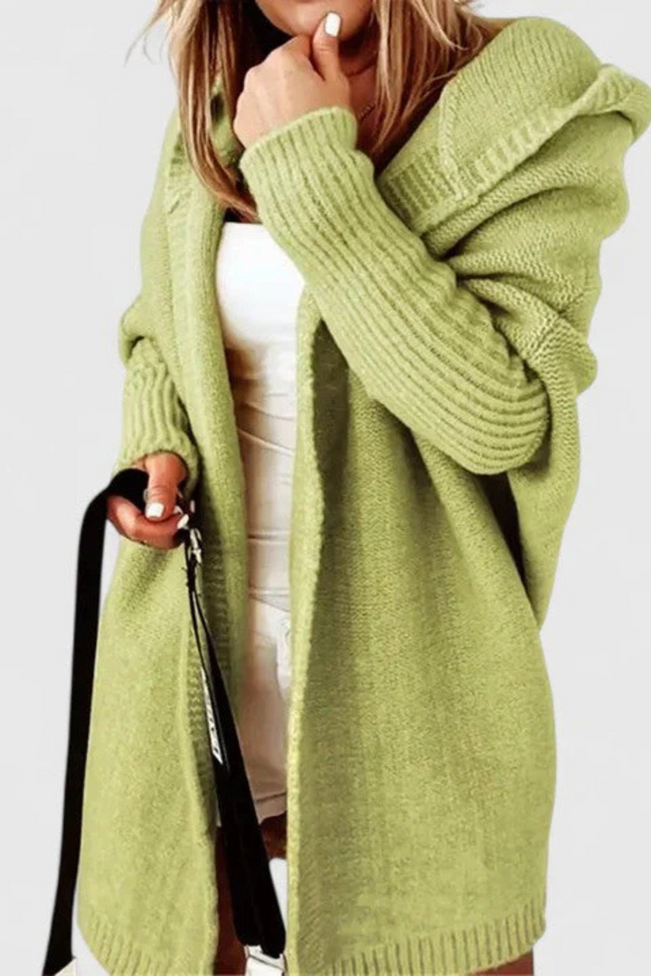 Darienne Komfortabler Cardigan - Grün