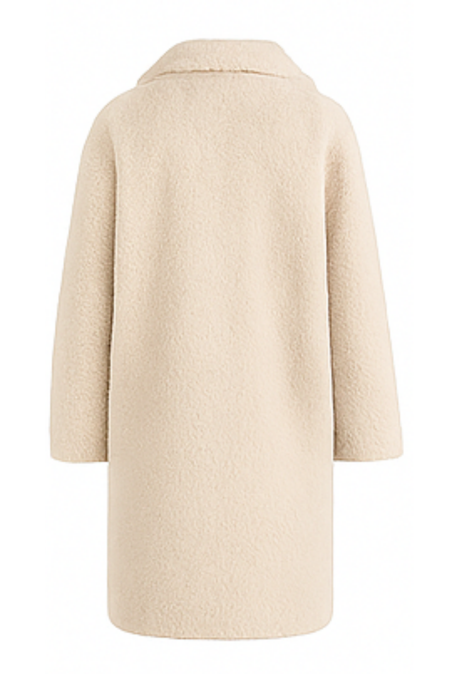 Jess Teddy Coat | White