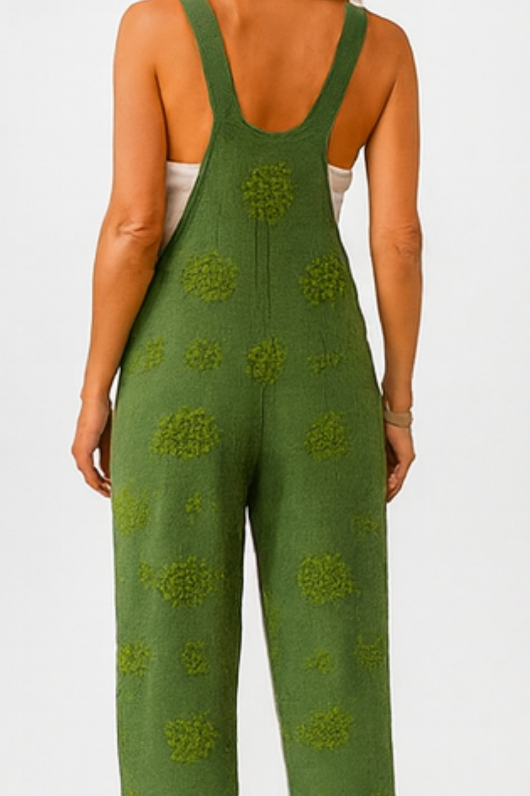 Mayah Künstlerischer Overall-Jumpsuit - Grün